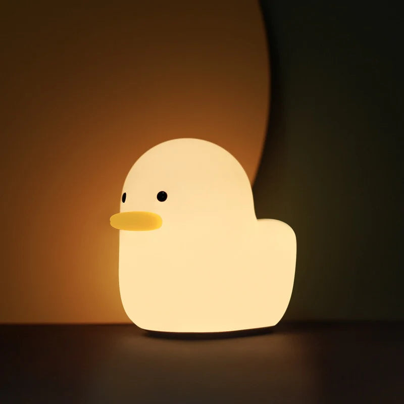 Cute Animal Duck LED Night Lamp