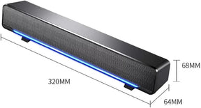 Computer Speakers 3.5Mm USB Powered Soundbar