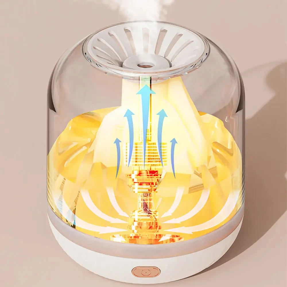 Humidifier Flame Aroma Diffuser