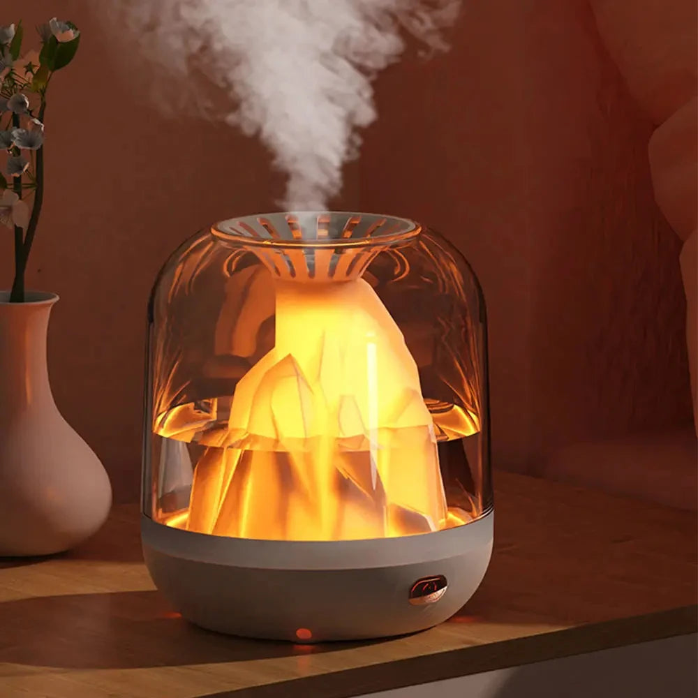 Humidifier Flame Aroma Diffuser